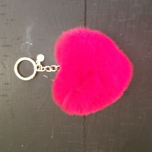 Michael Kors Red Heart Key Chain